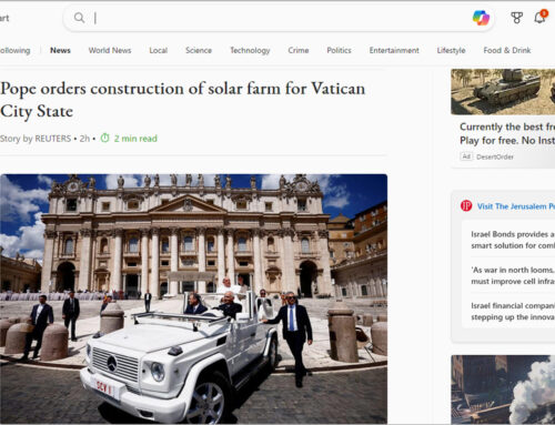 Pope orders construction of solar farm for Vatican City State (msn.com)